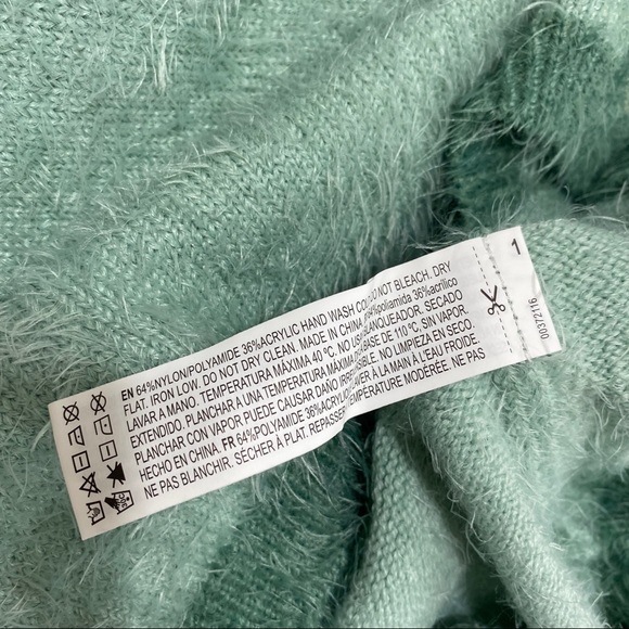 Fuzzy Button Front Mini Dress - Picture 7 of 7